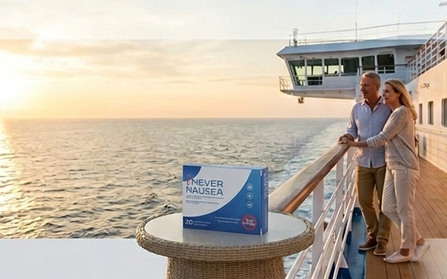 Never Nausea per il mal di mare