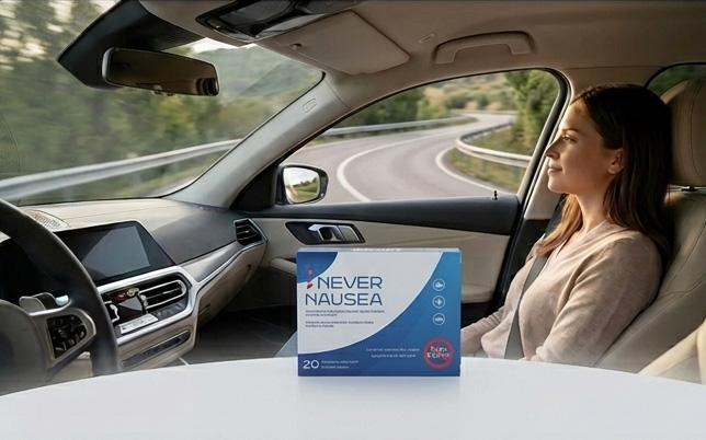 Never Nausea per il mal d'auto